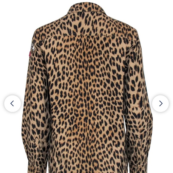 Zadig and Voltaire leopard shirt jacket - Picture 3 of 3